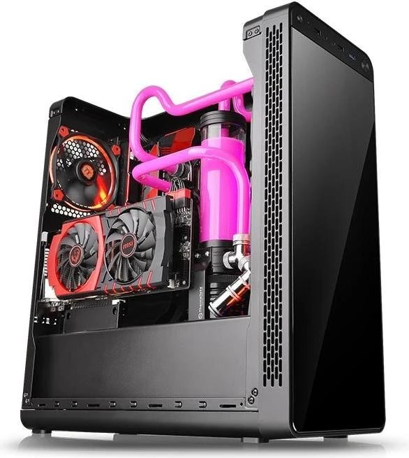 Thermaltake View 27 Gull-Wing schwarz, Acrylfenster