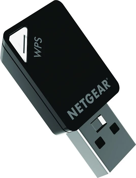 Netgear AC600 DualBand Adapter, 2.4GHz/5GHz WLAN, USB-A 2.0 [Stecker]