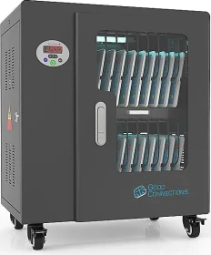 Good Connections Tablet-Ladewagen für bis zu 20 Geräte, UV-C Desinfektion schwarz
