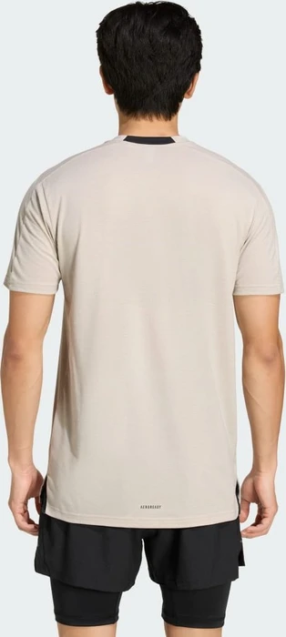 adidas Designed For Training Workout Funktionsshirt kurzarm beige (Herren)
