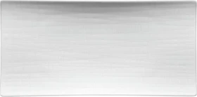 Rosenthal Mesh Weiß Platte flach 26x13cm