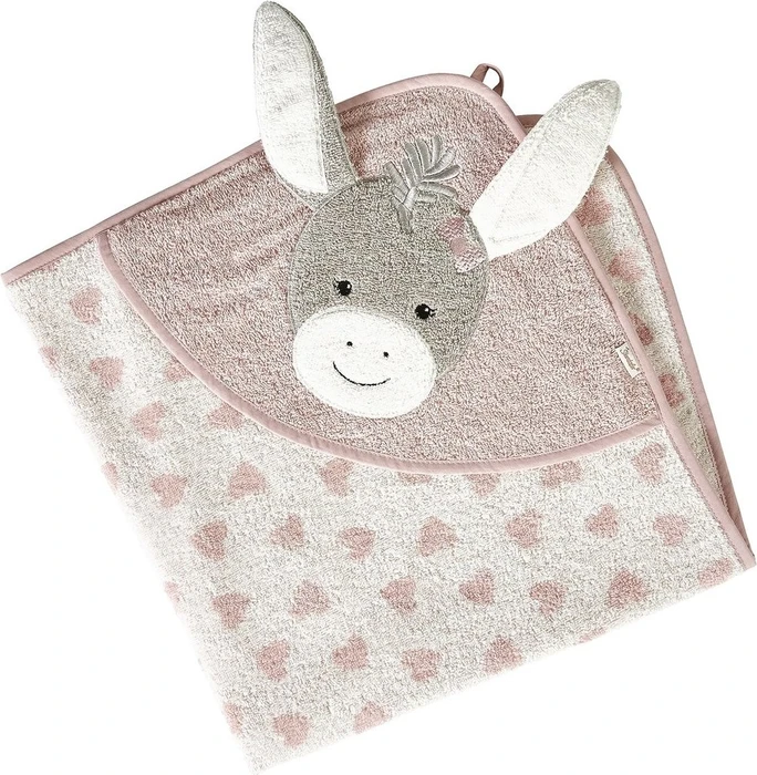 Sterntaler Badetuch Esel Emmi Girl 80x80cm