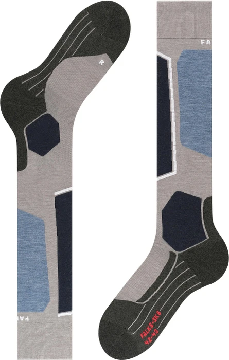 Falke SK6 Pro Skisocken m.grey mel (Herren)