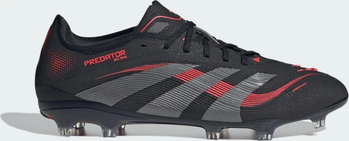 adidas Predator Pro FG core black/grey four/lucid red
