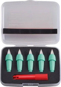 STABILO EASYbirdy Pastel Ersatzfeder mit Einstellwerkzeug Anfänger, mint, 5er-Set