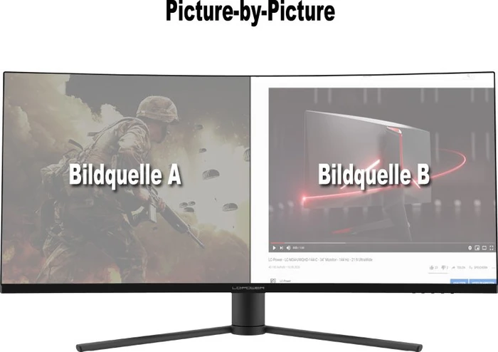 LC-Power LC-M34-UWQHD-180-C, 34"