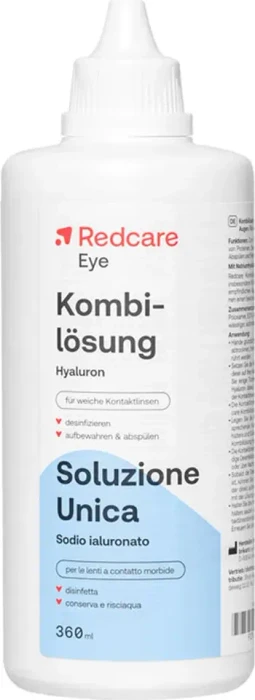 Redcare Eye Hyaluron Kombilösung All-in-one-Lösung, 360ml