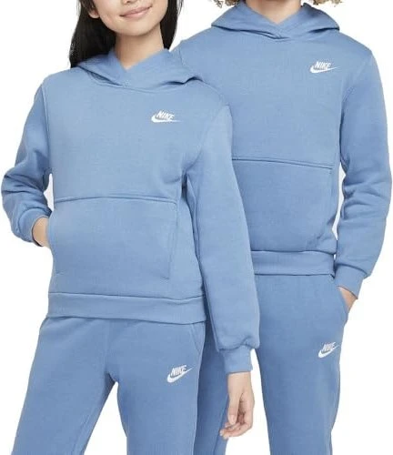 Nike Sportswear Club Fleece Hoodie aegean storm/white (Junior)