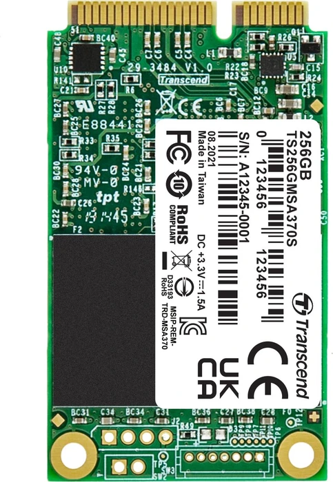Transcend MSA370S, mSATA