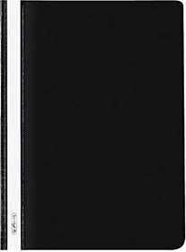 Herlitz Schnellhefter Kunststoff, A4, schwarz