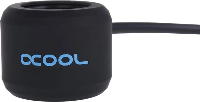 Alphacool Aurora Hardtube LED Ring 16mm, RGB beleuchtet, schwarz