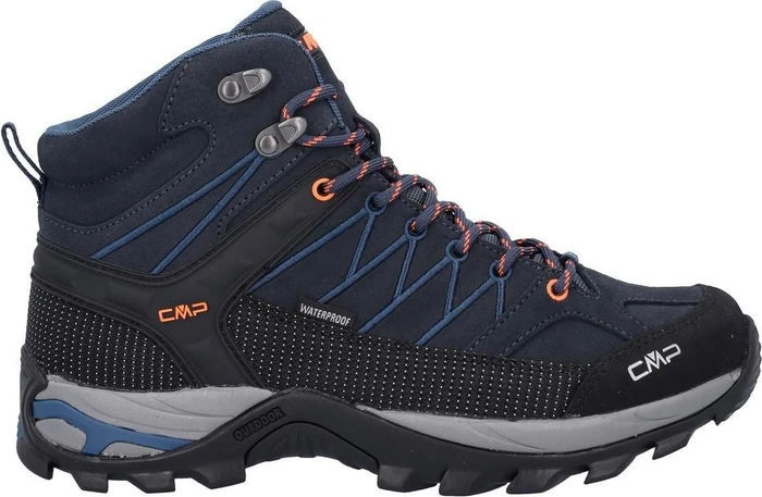 CMP Rigel Mid blue/flash orange (Herren)