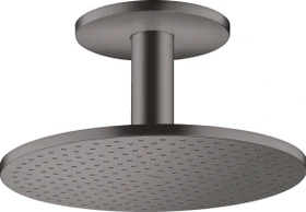 Hansgrohe Axor ShowerSolutions Kopfbrause 300 2jet mit Deckenanschluss brushed black chrome