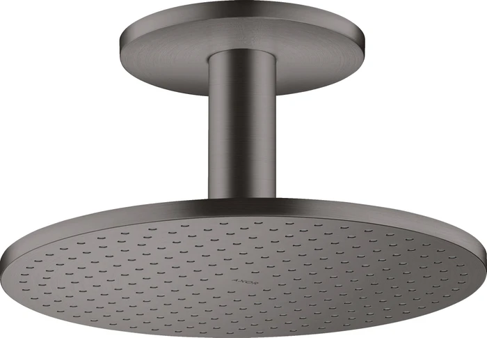 Hansgrohe Axor ShowerSolutions Kopfbrause 300 2jet mit Deckenanschluss brushed black chrome