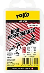 Toko High Performance Hot Gleitwax 40g Wachs rot