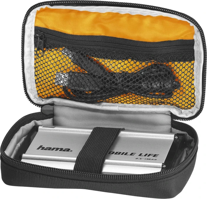Hama Black Bird Tasche für externe Festplatte, 2.5", schwarz