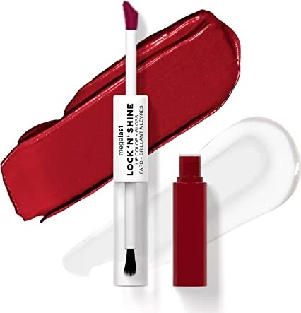 wet n wild Megalast Lock N' Shine Lip Color + Gloss red-y for me, 8ml