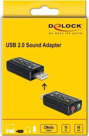DeLOCK USB Sound Adapter 7.1