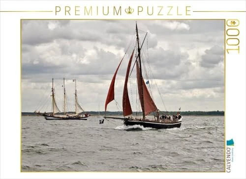 Calvendo Traditioneller Haikutter Ernestine auf der Ostsee vor Warnemünde, Hanse Sail 2013