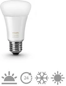 Philips Hue White Ambiance LED-Bulb E27 9.5W, 2 Stück