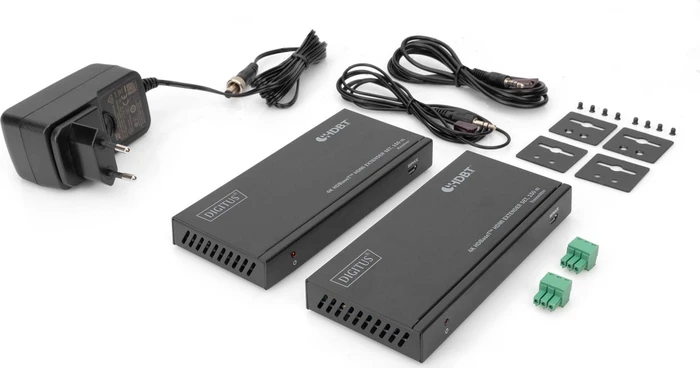 Digitus HDMI Extender Set Extender HDBaseT 1.0, 4K, 60Hz, Cat6a/7/8, 120m
