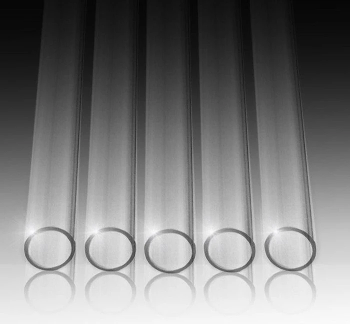Nanoxia CF1 Hard Tube, 50cm 12/10mm klar, 5-fach