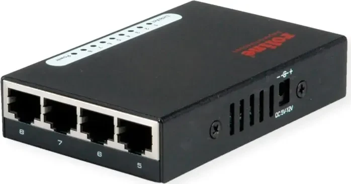 Roline Desktop Gigabit Switch, 8x RJ-45