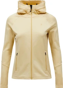 Peak Performance Rider Essentials Midlayer Zip Hood Jacke alpine harvest (Damen)