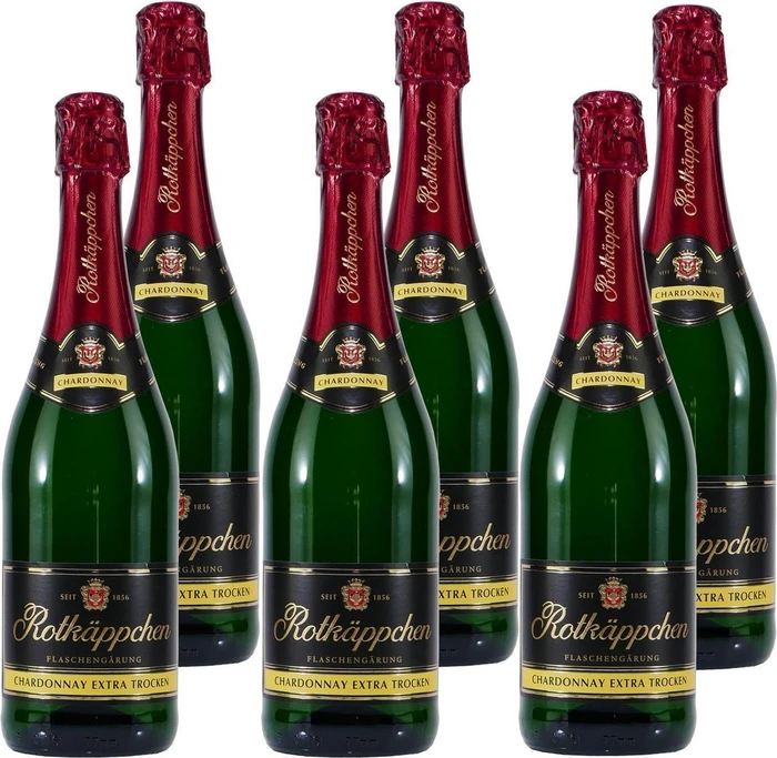 Rotkäppchen Flaschengärung Chardonnay Extra Trocken 6x 750ml