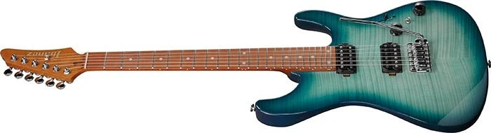 Ibanez AZ24S1F TXB Transparent Turquoise Burst