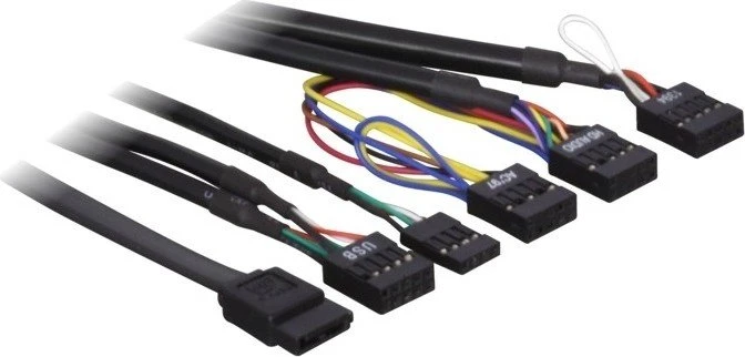DeLOCK Multi-Slot-Cardreader, USB 2.0 9-Pin Stecksockel [Stecker]