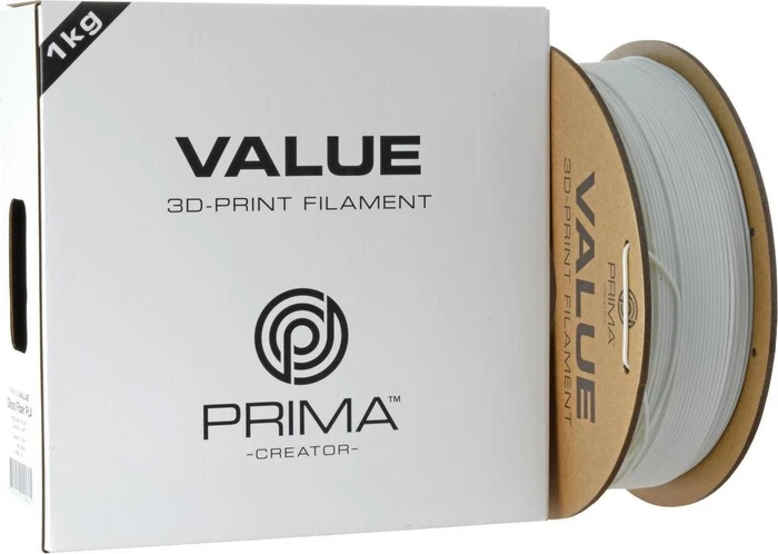 PrimaCreator PrimaValue PLA, farblos/natur, Spule, 1.75mm, 1.00kg
