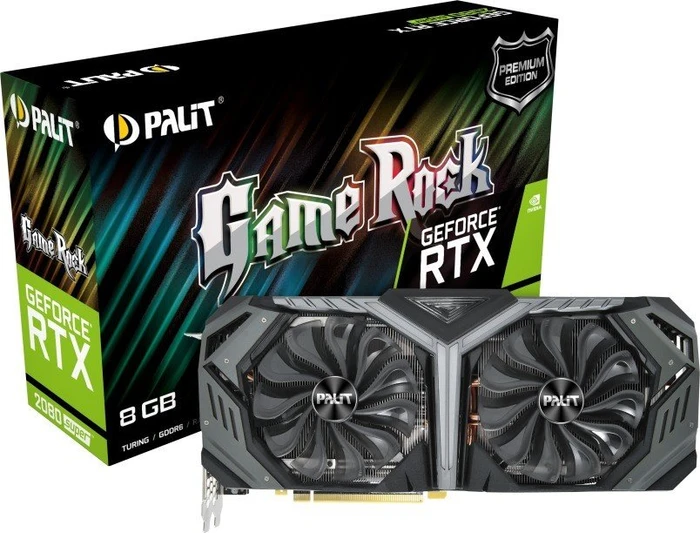 Palit GeForce RTX 2080 SUPER GRP, 8GB GDDR6, HDMI, USB-C, 3x DP