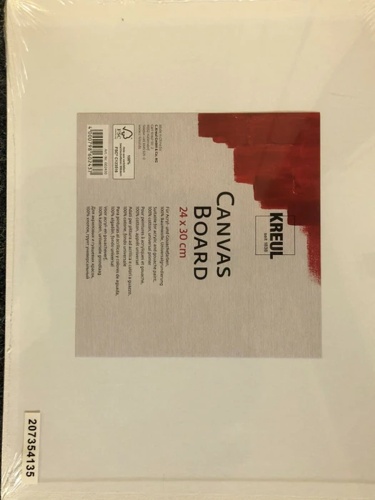 Kreul Canvas Board, 0.24m x 30cm