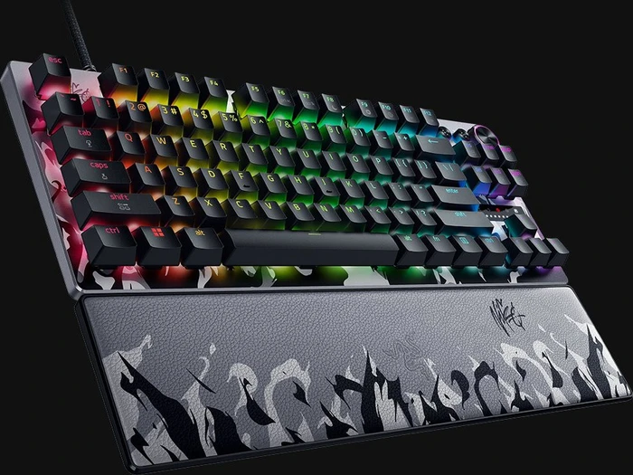 Razer Huntsman V3 Pro Tenkeyless 8KHz, NiKo Edition, LEDs RGB, Razer Analog Optical Switch Gen-2, USB, US