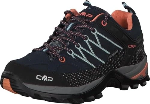 CMP Rigel Low WP black/blue/jade/peach (Damen)
