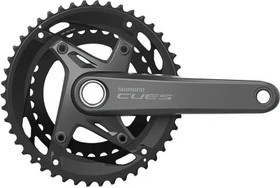 Shimano CUES FC-U6010-2 mit Kettenschutz 46/32 Zähne Kurbelgarnitur 170mm