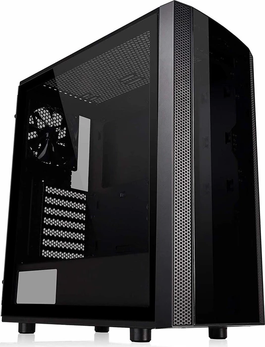 Thermaltake Versa J25 TG, schwarz, Glasfenster