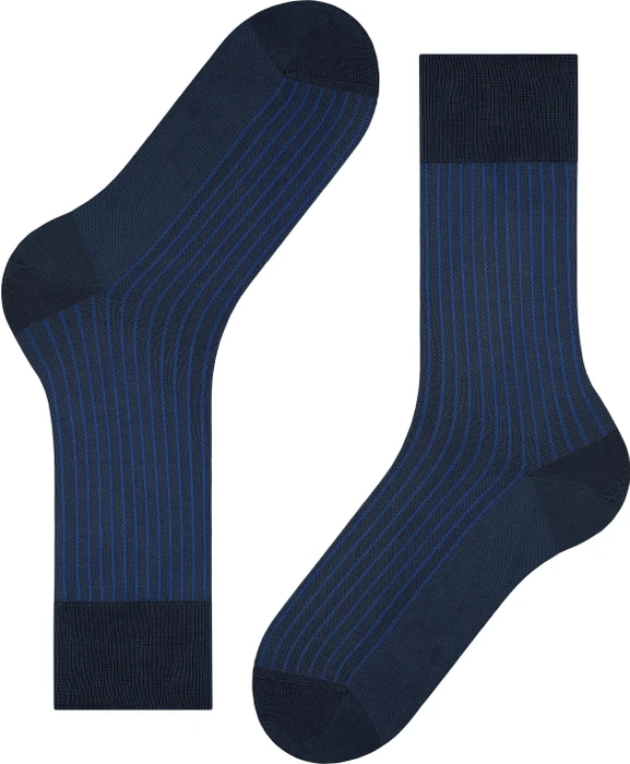 Falke Oxford Stripe Socken space blue (Herren)
