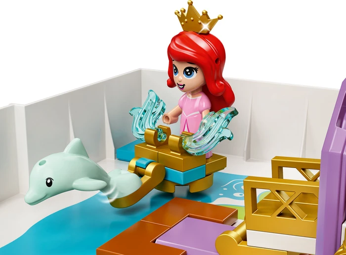 LEGO Disney Princess - Märchenbuch Abenteuer mit Arielle, Belle, Cinderella und Tiana