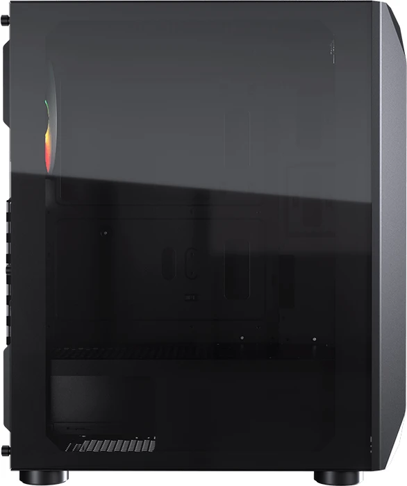 Cougar MX410 Mesh-G RGB, Glasfenster