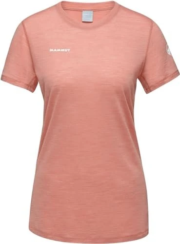 Mammut Tree Wool FL Funktionsshirt kurzarm quartz dust melange (Damen)
