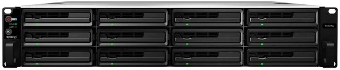 Synology RackStation RS3614RPxs, 4GB RAM ECC, 4x RJ-45 1000Base-T, 2x USB 3.0, 2HE
