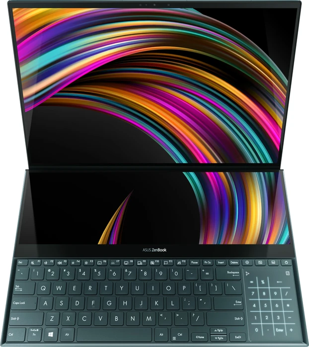 ASUS ZenBook Pro Duo UX581GV-H2001T, Celestial Blue, Core i9-9980HK, 32GB RAM, 1TB SSD, GeForce RTX 2060, UK