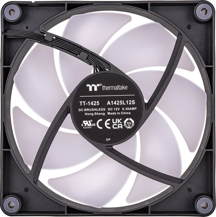 Thermaltake CT140 ARGB Sync Black, schwarz, 140mm, 2er-Pack