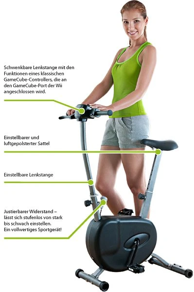Cyberbike - inkl. Fahrrad Controller (Wii)