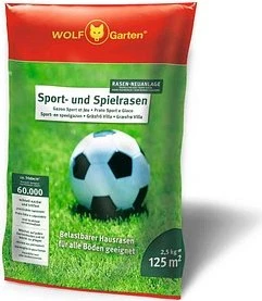 Wolf-Garten LG-125 Saatgut Sport- und Spiel-Rasen, 2.5kg