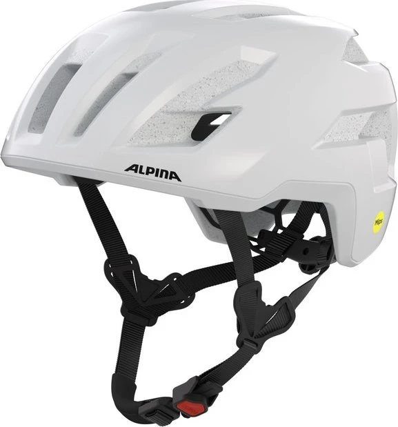 Alpina Taunus Gravel MIPS Helm white matt