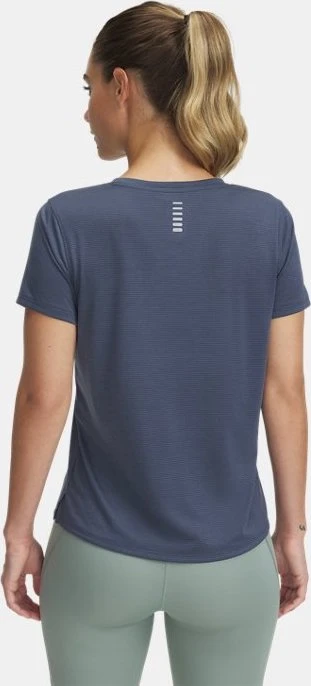 Under Armour Launch Funktionsshirt kurzarm downpour gray/reflective (Damen)