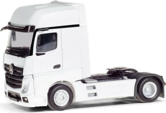 Herpa Mercedes-Benz Actros L Gigaspace Solozugmaschine 2achs weiß